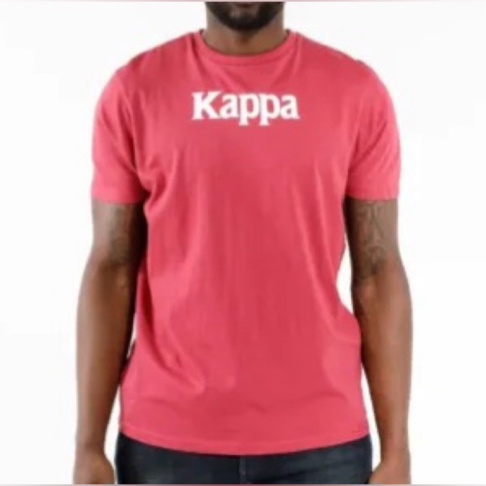 Kappa Short Sleeve Crew Neck Cotton Graphic T Shirt